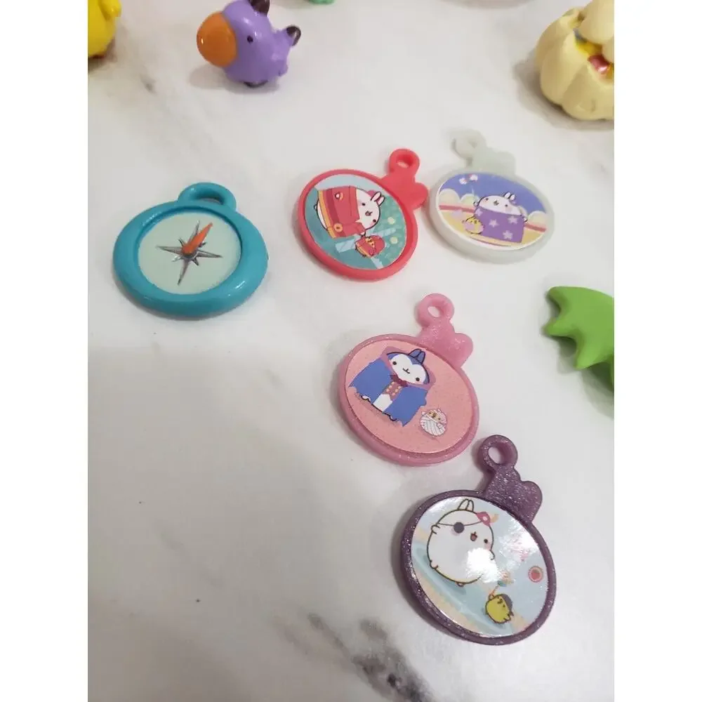 Molang Push N Peel Mystery Blind Mini Set LOT Jazzwares 2017 Halloween‎